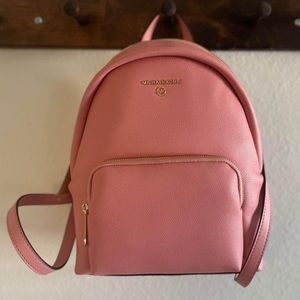 brand new with tags soft pink MK backpack